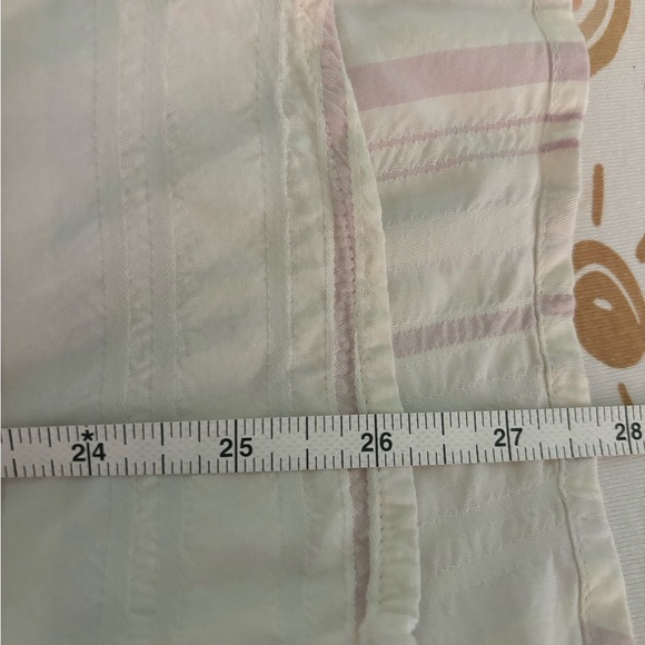 Lou & Grey‎ Cream Pink Oversize Button Down Blouse 100% Viscose super soft - Picture 5 of 6